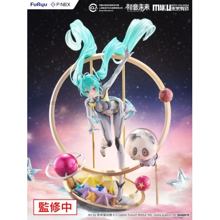 Hatsune Miku F:NEX - Statuette 1/7 Miku with You 2024 Ver. 29 cm