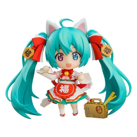 Character Vocal Series - 01 Nendoroid Action Figure Hatsune Miku: Maneki Miku Ver. 10 cm