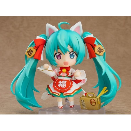 Character Vocal Series - 01 Nendoroid Action Figure Hatsune Miku: Maneki Miku Ver. 10 cm