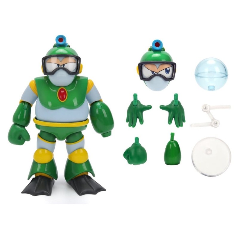 Mega Man - Figurine Bubble Man 11 cm