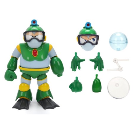 Mega Man - Figurine Bubble Man 11 cm