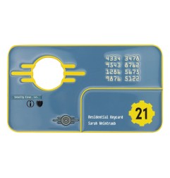 Fallout: New Vegas - Réplique Vault 21 Security Keycard Limited Edition