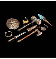 Mythic Legions: Rising Sons - Pack accessoires pour figurines Dwarf Weapons