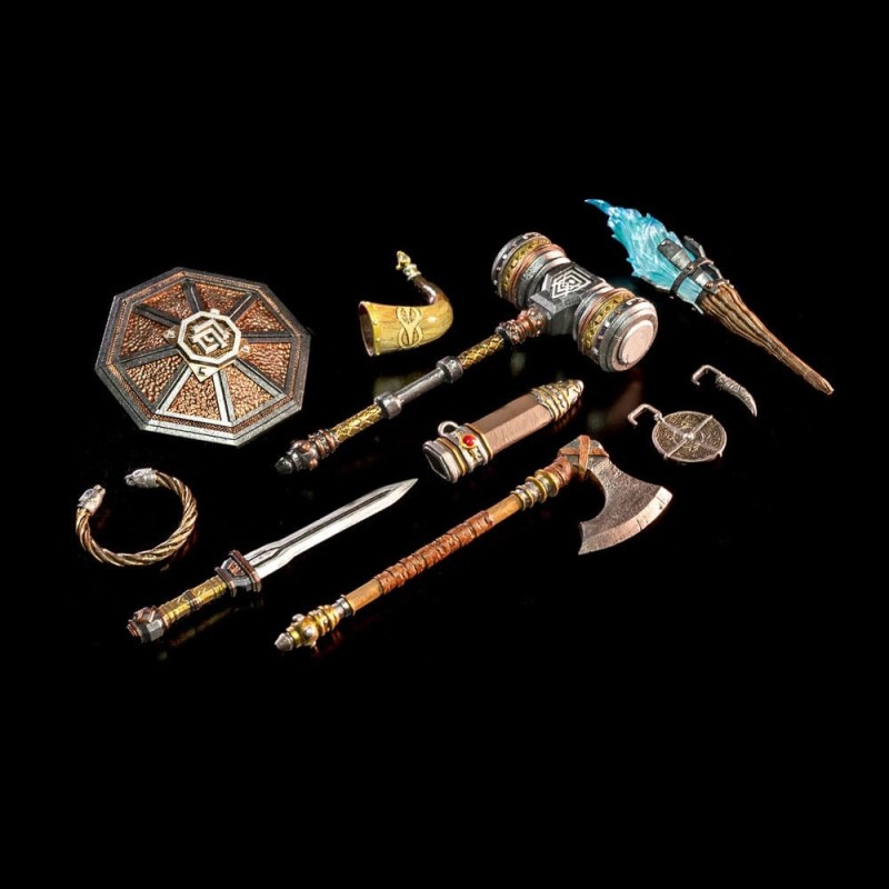 Mythic Legions: Rising Sons - Pack accessoires pour figurines Dwarf Weapons Mythic Legions: Rising Sons - Pack accessoires pour figurines Dwarf Weapons