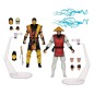 Mortal Kombat - Pack 2 figurines Scorpion vs. Raiden (Klassics) 18 cm