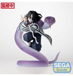 Demon Slayer: Kimetsu no Yaiba - Xross Link Anime PVC Statue Obanai Iguro Hashira Training Arc 14 cm