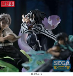 Demon Slayer: Kimetsu no Yaiba - Statuette Xross Link Anime Obanai Iguro Hashira Training Arc 14 cm