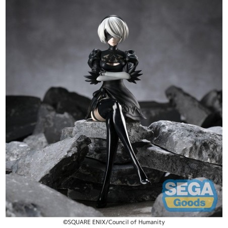 NieR - :Automata Ver1.1a PM Perching PVC Statue 2B 13 cm