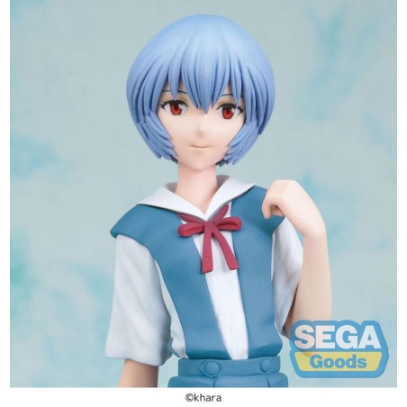 Evangelion - Rebuild of High Premium PVC Statue Rei Uniform Ver. : New Theatrical Edition 20 cm