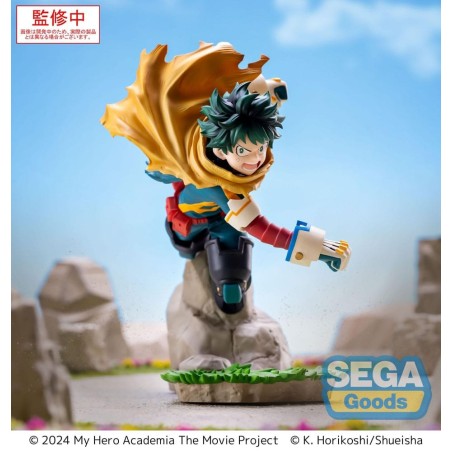 My Hero Academia: You're Next - Statuette Xross Link Anime Izuku Midoriya Vol. 2 15 cm