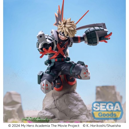 My Hero Academia: You're Next - Statuette Xross Link Anime Katsuki Bakugo 18 cm