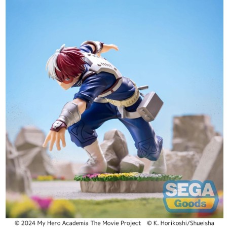 My Hero Academia: You're Next - Statuette Xross Link Anime Shoto Todoroki 12 cm