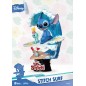 Disney - Summer Series diorama PVC D-Stage Stitch Surf 15 cm