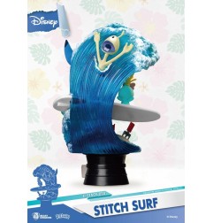 Disney Summer Series - Diorama D-Stage Stitch Surf 15 cm