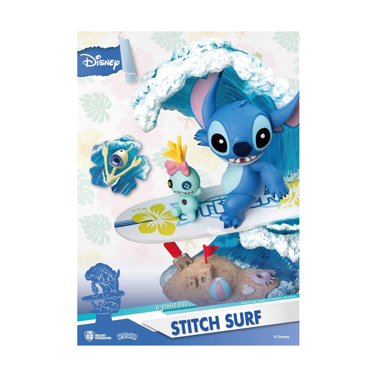 Disney Stitch - Coffret Surf, Palmier et Figurine au meilleur prix