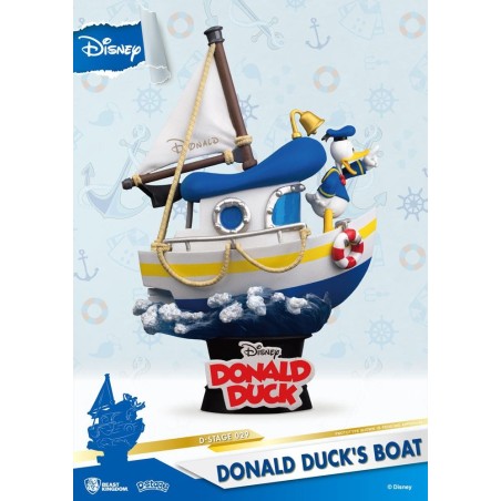 Disney - Summer Series diorama PVC D-Stage Donald Duck's Boat 15 cm