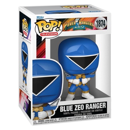 Power Rangers Zeo - Figurine POP! Zeo Ranger Blue 9 cm