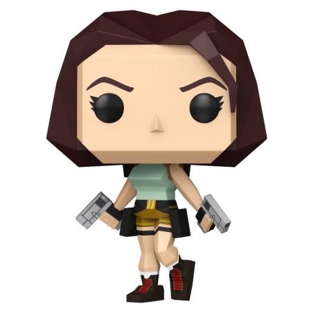 Tomb Raider - Figurine POP! Lara Croft (Polygon) 9 cm