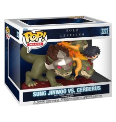 Solo Leveling - POP! Deluxe Vinyl Figure Jinwoo Vs Cerberus 9 cm