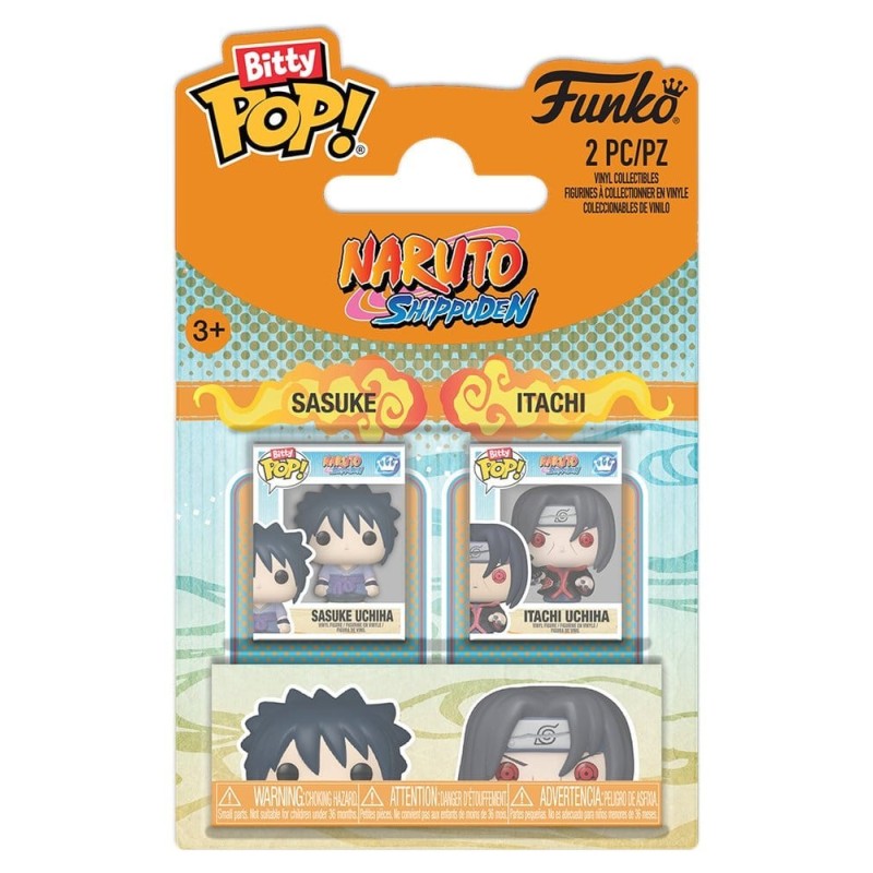 Naruto - Bitty POP! Vinyl Figures 2-Pack Sasuke & Itachi 2 cm