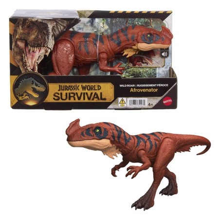 Jurassic Park - Jurassic World: Survival Action Figure Wild Roar Afrovenator