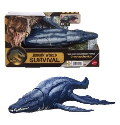 Jurassic Park - Jurassic World: Survival Action Figure Wild Roar Brachauchenius