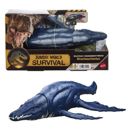 Jurassic Park - Jurassic World: Survival Action Figure Wild Roar Brachauchenius