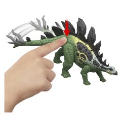 Jurassic Park - Jurassic World: Survival Action Figure Gigantic Thrashers Stegosaurus