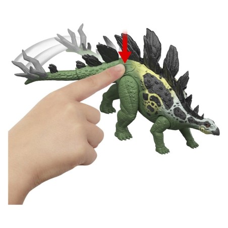 Jurassic Park - Jurassic World: Survival Action Figure Gigantic Thrashers Stegosaurus