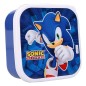 Sonic the Hedgehog - Pack 3 boîtes à goûter Sonic Fresh Bites