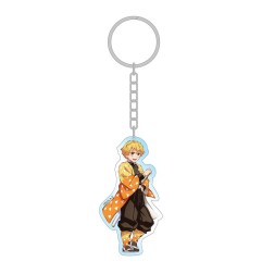 Demon Slayer: Kimetsu no Yaiba - Acrylic Keychain Zenitsu Holographic 7 cm