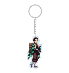 Demon Slayer: Kimetsu no Yaiba - Porte-clés Tanjiro Holographic 8 cm
