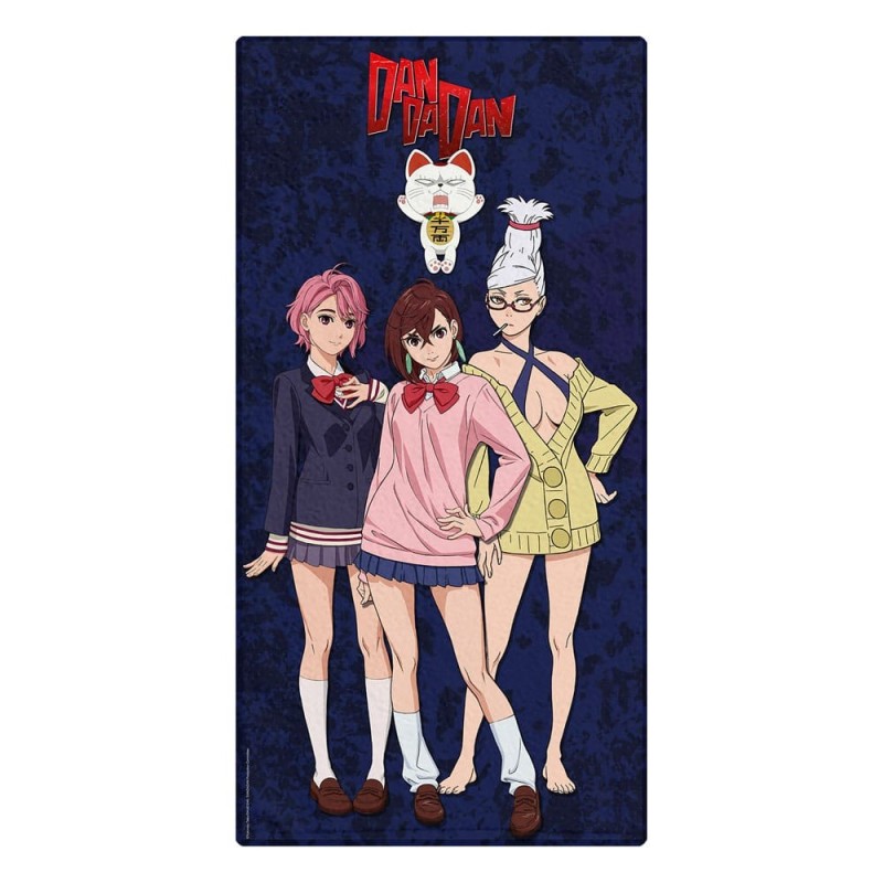 Dandadan - Towel Momo, Aira, Seiko 150 x 75 cm