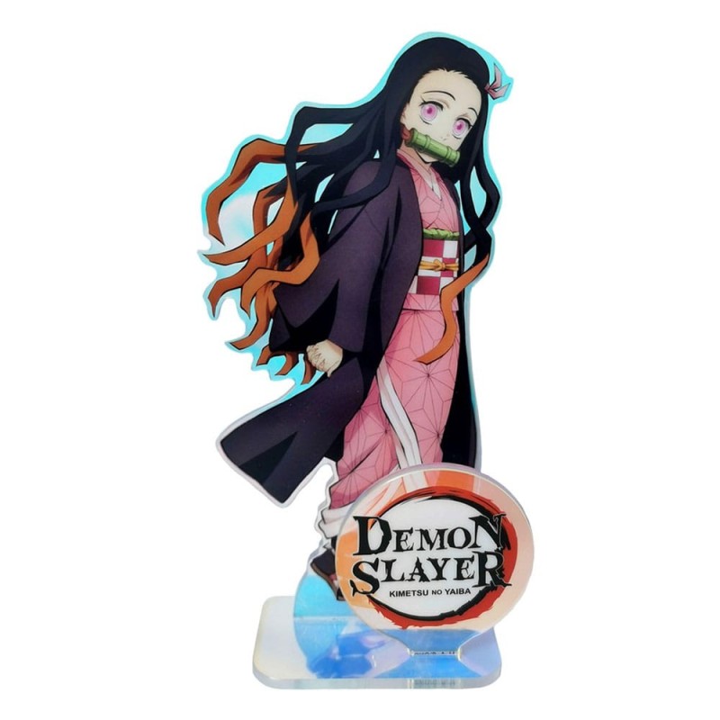 Demon Slayer: Kimetsu no Yaiba - Figurine acrylique Nezuko Holographic 14 cm