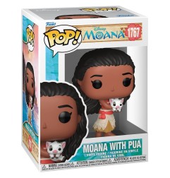Vaiana - Moana POP! & Buddy Vinyl Figure Moana w/Pua 9 cm