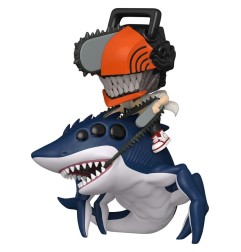 Chainsaw Man - Figurine POP! Rides Deluxe CSM & Beam 15 cm