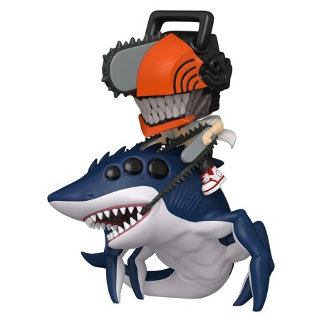 Chainsaw Man - Figurine POP! Rides Deluxe CSM & Beam 15 cm