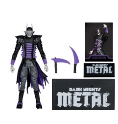 DC Multiverse - Figurine The Batman Who Laughs (B&W with accent) (Gold Label) 18 cm