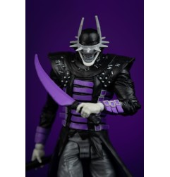 DC Multiverse - Figurine The Batman Who Laughs (B&W with accent) (Gold Label) 18 cm