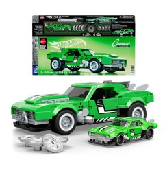 Hot Wheels - Mattel Brick Shop  Speed Series Building Set 1/32 Custom '68 Camaro