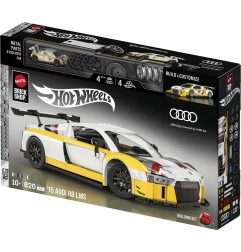 Hot Wheels - Elite Mattel Brick Shop Building Set 1/16 '15 Audi R8 LMS