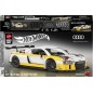 Hot Wheels - Jeu de construction Elite Mattel Brick Shop 1/16 '15 Audi R8 LMS