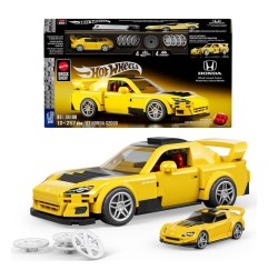 Hot Wheels - Jeu de construction Speed Series Mattel Brick Shop 1/32 '07 Honda S2000