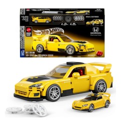 Hot Wheels - Speed Series Mattel Brick Shop Building Set 1/32 '07 Honda S2000