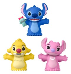 Lilo & Stitch -  Collector Pack 3 mini figurines Little People Stitch & The Cousins Stitch 7 cm