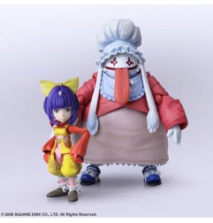 Final Fantasy IX - Figurines Bring Arts Eiko Carol & Quina Quen 9 - 14 cm