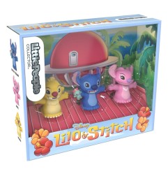 Lilo & Stitch -  Collector Pack 3 mini figurines Little People Stitch & The Cousins Stitch 7 cm