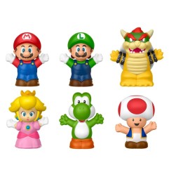 Super Mario - My Mario Little People Collector Mini Figure 6-Pack 7 cm