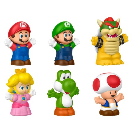 Super Mario - My Mario Little People Collector Mini Figure 6-Pack 7 cm