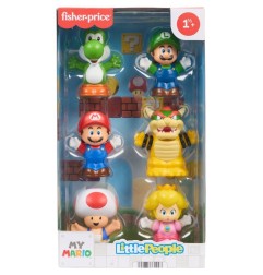 Super Mario - My Mario Little People Collector Mini Figure 6-Pack 7 cm